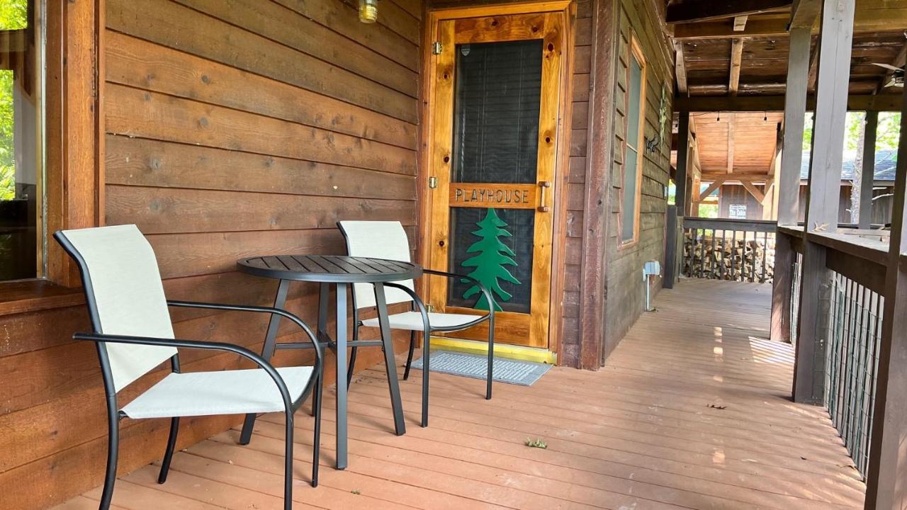 Mistletoe Cabin- Private Cabin W Views, Hottub, Pet Friendly マーフィ エクステリア 写真