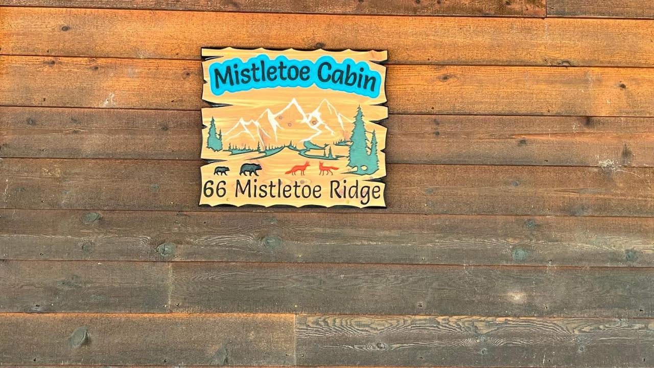 Mistletoe Cabin- Private Cabin W Views, Hottub, Pet Friendly マーフィ エクステリア 写真