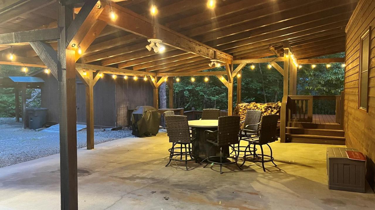 Mistletoe Cabin- Private Cabin W Views, Hottub, Pet Friendly マーフィ エクステリア 写真